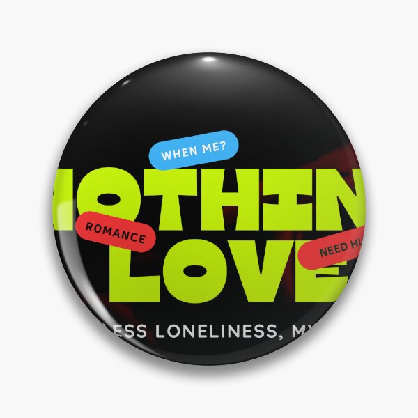 Item preview, Nothing Love Retro Romantic Typography designed and sold by ClinvacaWorks.