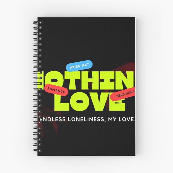 Item preview, Nothing Love Retro Romantic Typography designed and sold by ClinvacaWorks.
