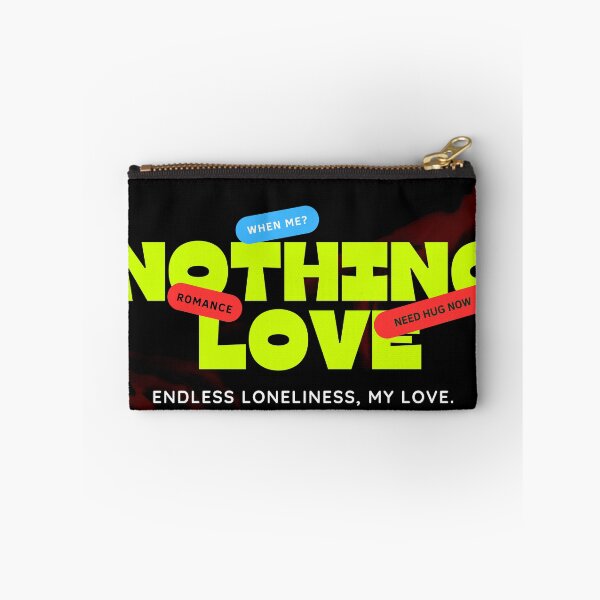 Item preview, Nothing Love Retro Romantic Typography designed and sold by ClinvacaWorks.