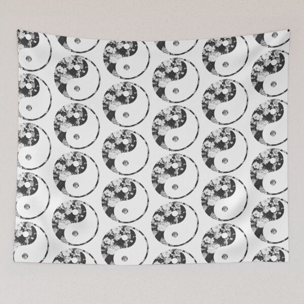 Item preview, Floral Yin Yang designed and sold by Phantastique Boutique.