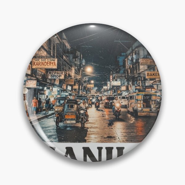 Item preview, Manila City After Dark Vintage Philippines Street T-Shirt designed and sold by JANZEStudio.