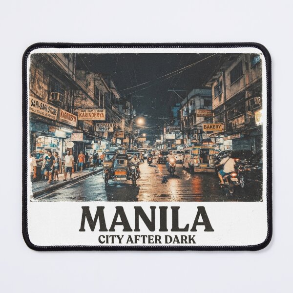 Item preview, Manila City After Dark Vintage Philippines Street T-Shirt designed and sold by JANZEStudio.