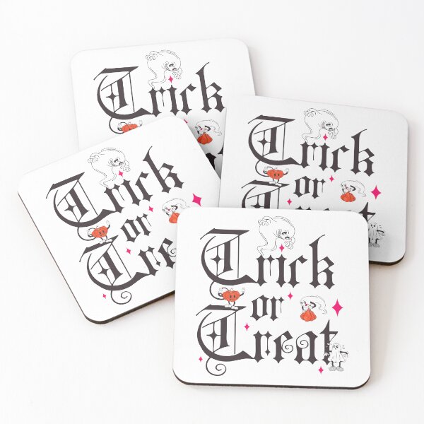 Item preview, Trick or treat Halloween Blackletter Ghost designed and sold by Kromia.
