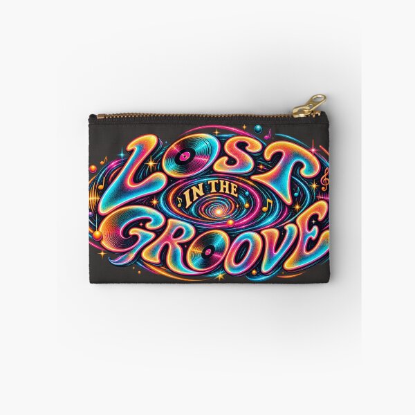 Item preview, Lost in the Groove – Spiral Neon Vinyl Typography designed and sold by Golden Era Studio.