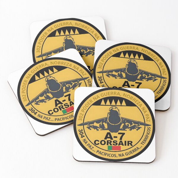 Item preview, Portuguese Air Force A-7 Corsair II Squadrons 302 & 304 Commemorative Patch designed and sold by CharlieDesings.