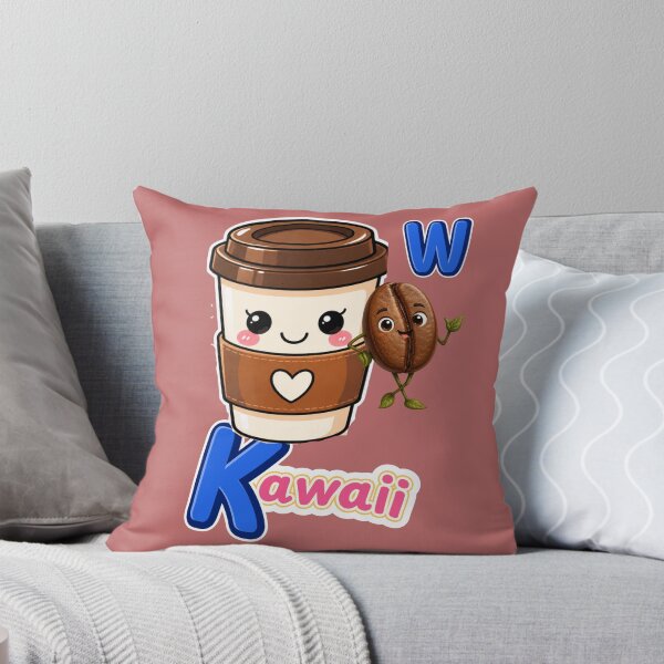 Item preview, Kawaii Coffee Friends – Cute Coffee Cup & Bean designed and sold by The Kawaii Forge.