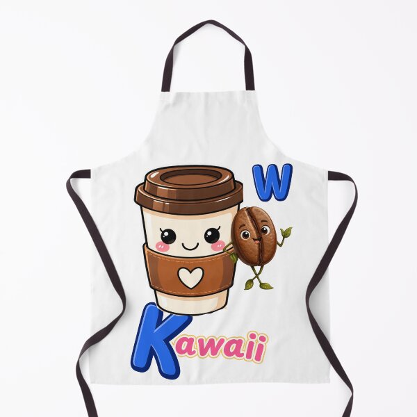 Item preview, Kawaii Coffee Friends – Cute Coffee Cup & Bean designed and sold by The Kawaii Forge.
