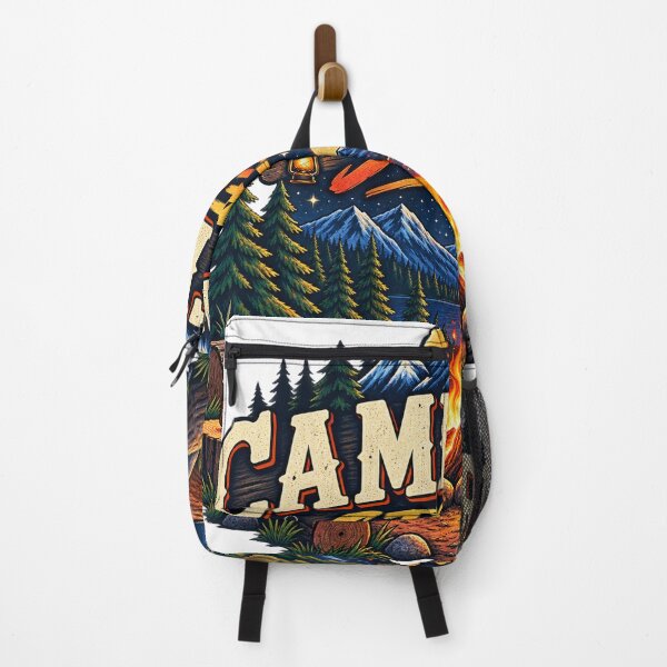 Item preview, Campfire Stories Vintage Camping Mountain Forest Adventure Design designed and sold by RobertArt08.
