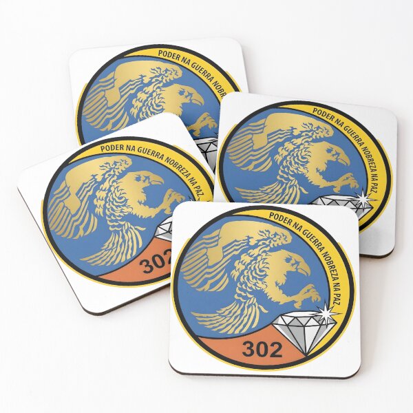 Item preview, Portuguese Air Force Squadron 302 "Falcões" Patch designed and sold by CharlieDesings.
