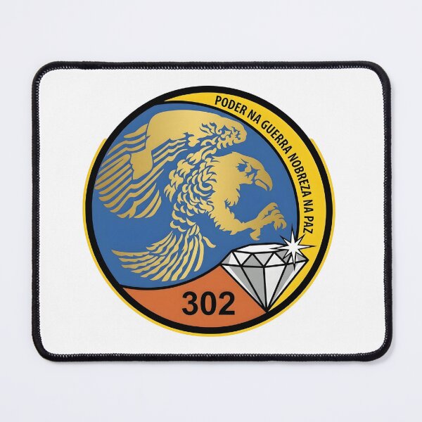 Item preview, Portuguese Air Force Squadron 302 "Falcões" Patch designed and sold by CharlieDesings.