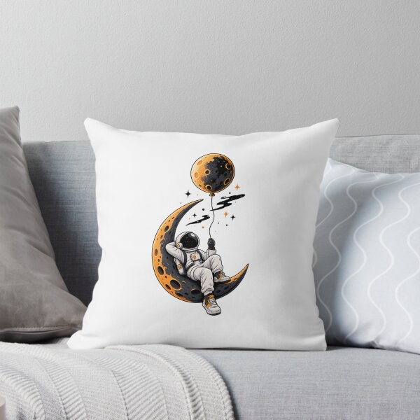 Item preview, Astronaut on the Moon – Cosmic Space Adventure designed and sold by VibeNestStudio-.