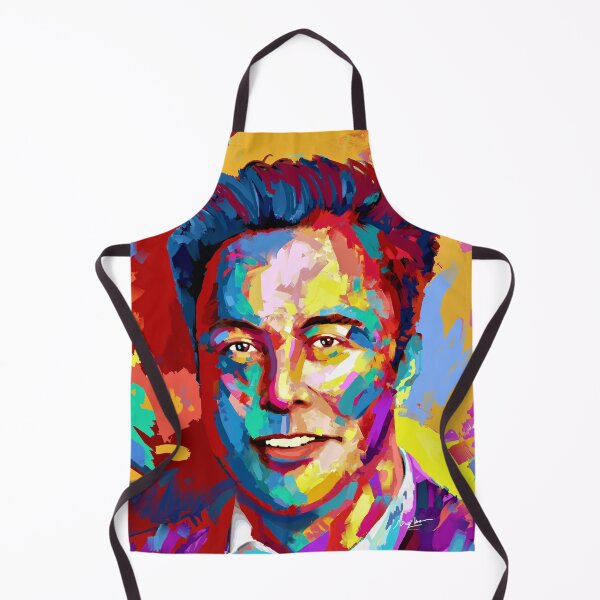 Item preview, Elon Musk Portrait designed and sold by ArtMailsonCello.