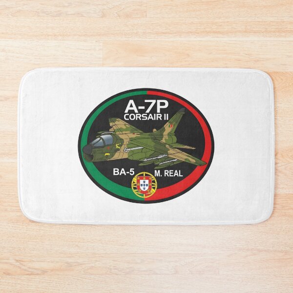 Item preview, Portuguese Air Force A-7P Corsair II Monte Real BA-5 Patch designed and sold by CharlieDesings.