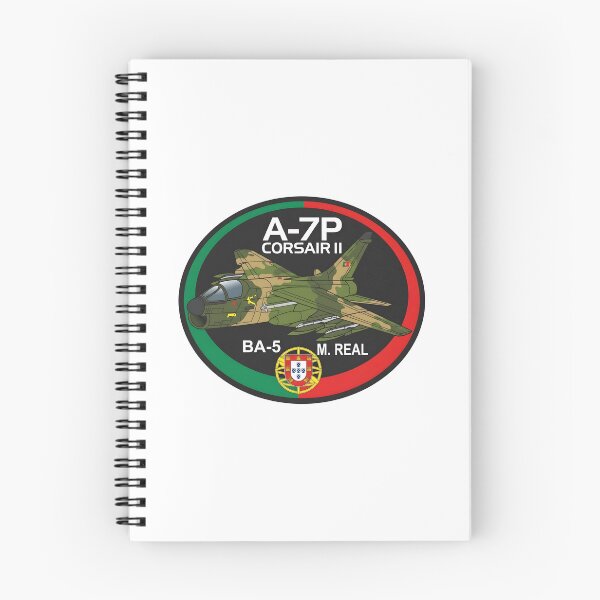 Item preview, Portuguese Air Force A-7P Corsair II Monte Real BA-5 Patch designed and sold by CharlieDesings.