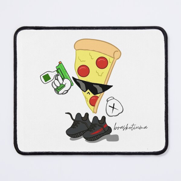 Item preview, Thug Pizza Slice with Sneakers designed and sold by Braskotiuma.