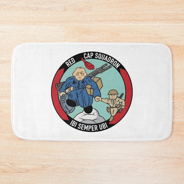 Item preview, US Army Air Forces 33rd Transport Squadron "Red Cap Squadron" Patch designed and sold by CharlieDesings.