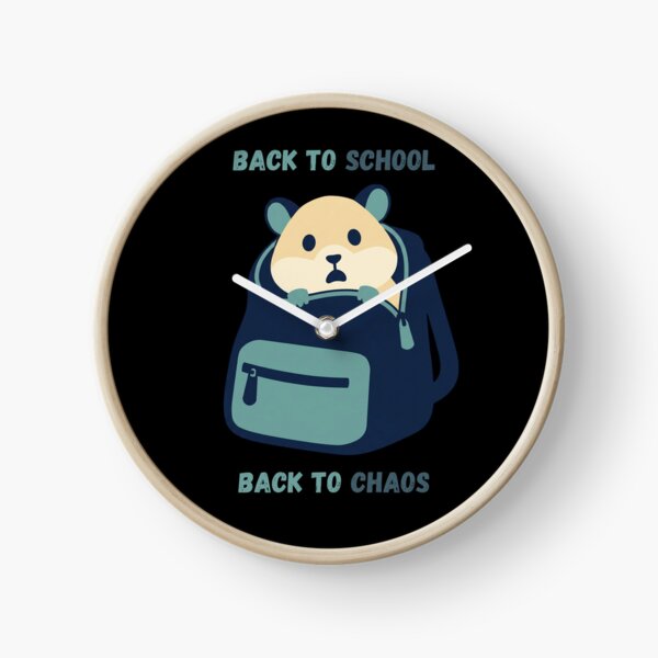 Item preview, Back to School Back to Chaos Funny Hamster designed and sold by T-version.