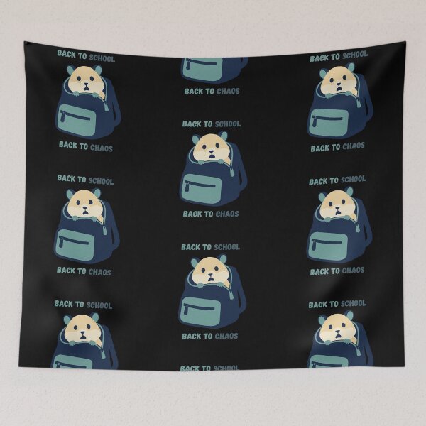 Item preview, Back to School Back to Chaos Funny Hamster designed and sold by T-version.