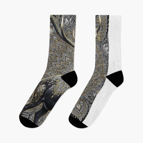 Item preview, Title: Royal Black & Gold Deer designed and sold by Pawzenix.
