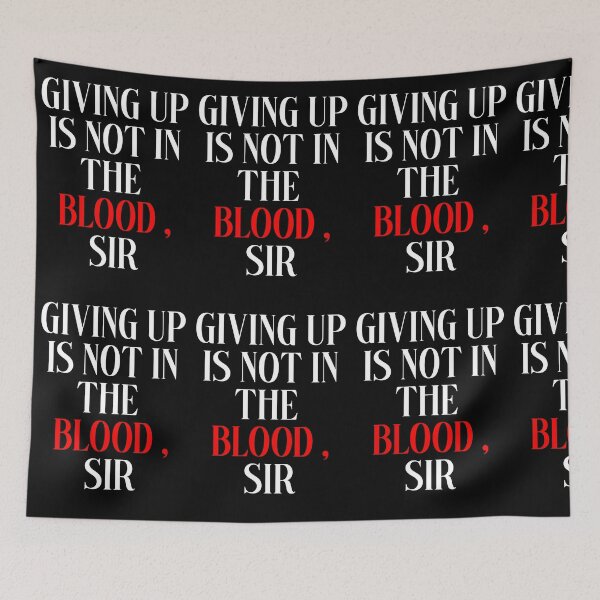 Item preview, Giving Up Isn’t in My Blood, Sir — Nirmal Purja nimsdai Inspirational Mountaineering Quote designed and sold by anuardhaduarah.