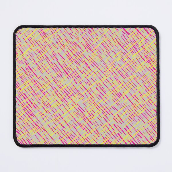 Item preview, Hand lines checkered yellow/magenta designed and sold by Riverswimmer.