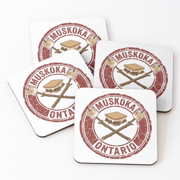 Item preview, Muskoka - Ontario (with Red Lettering) designed and sold by VelvetRoom.