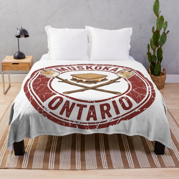 Item preview, Muskoka - Ontario (with Red Lettering) designed and sold by VelvetRoom.