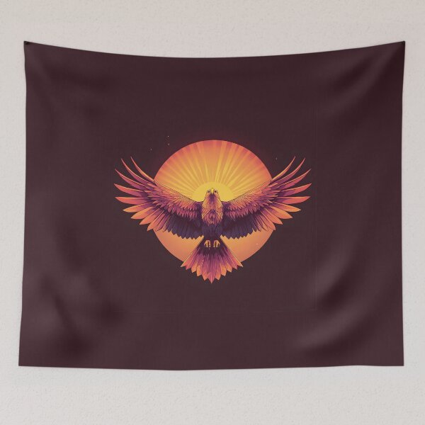 Item preview, 3d Render Of Geometric Eagle Wings, Warm designed and sold by Checho30.