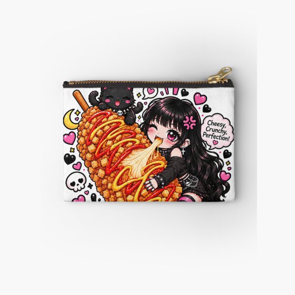 Item preview, Goth Food Gremlin Loves Corn Dog designed and sold by AnnekeJordaan.