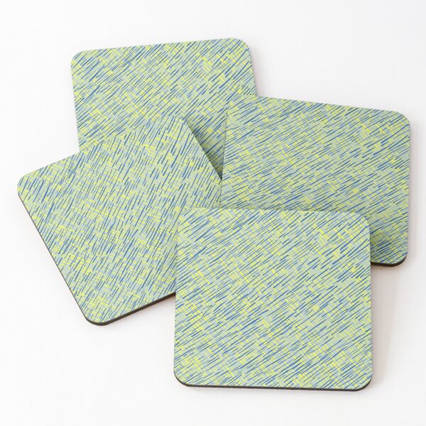 Item preview, Hand lines checkered yellow/blue designed and sold by Riverswimmer.