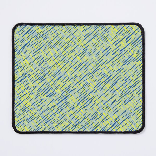 Item preview, Hand lines checkered yellow/blue designed and sold by Riverswimmer.