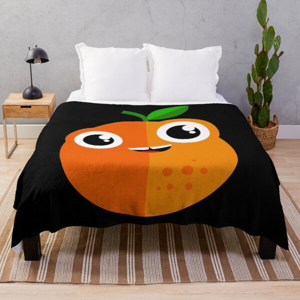 Item preview, Cute Cartoon Orange Fruit with Big Eyes designed and sold by chaaval.