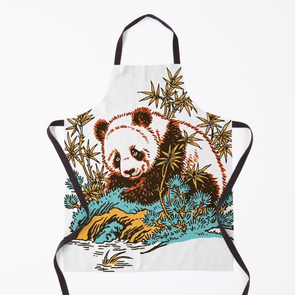 Item preview, Cute Panda Bear Bamboo Nature designed and sold by trajeado14.