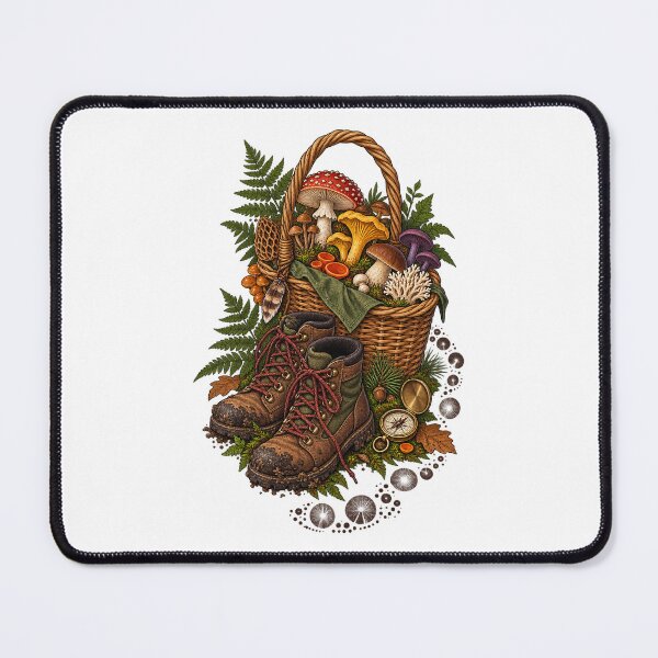 Item preview, Woodland Survey Basket designed and sold by UrbanCanvvas.