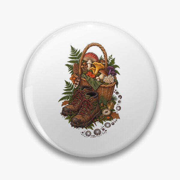 Item preview, Woodland Survey Basket designed and sold by UrbanCanvvas.