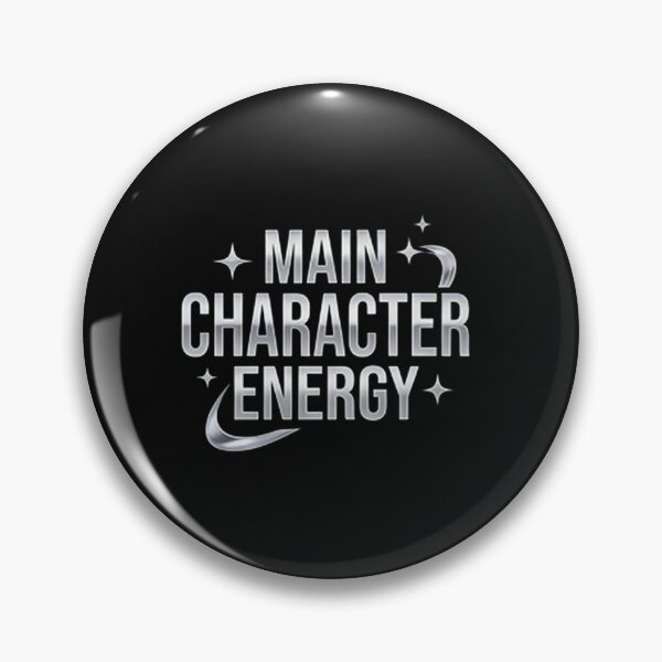 Item preview, Main Character Energy — Y2K Confidence & Aesthetic Design designed and sold by Tipsy24.