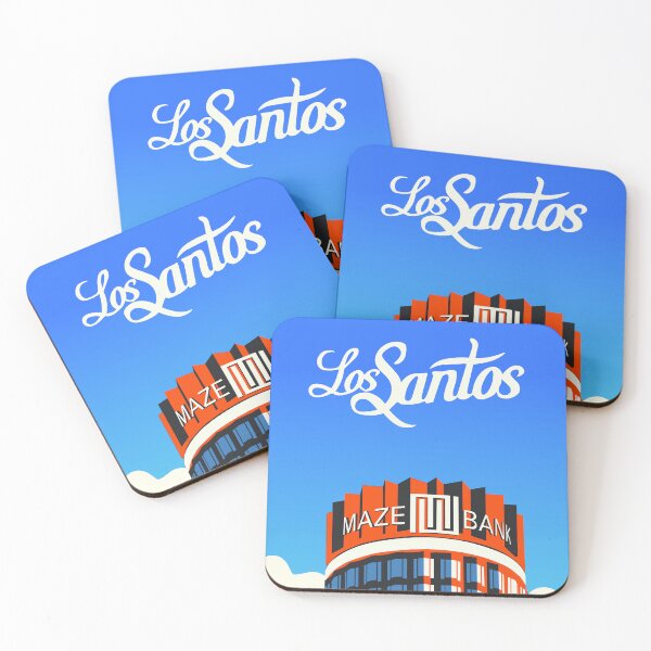 Item preview, Maze Bank Los Santos Minimalist Design designed and sold by studioCake.