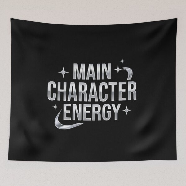 Item preview, Main Character Energy — Y2K Confidence & Aesthetic Design designed and sold by Tipsy24.