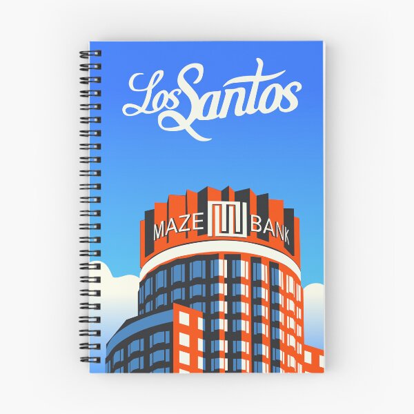 Item preview, Maze Bank Los Santos Minimalist Design designed and sold by studioCake.