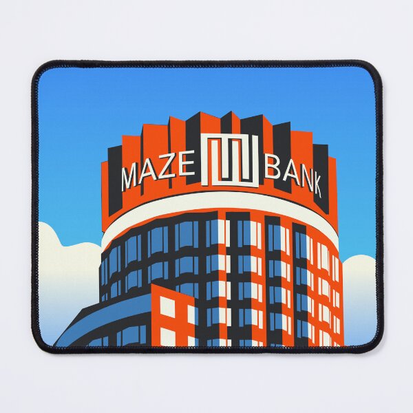 Item preview, Maze Bank Los Santos Minimalist Design designed and sold by studioCake.
