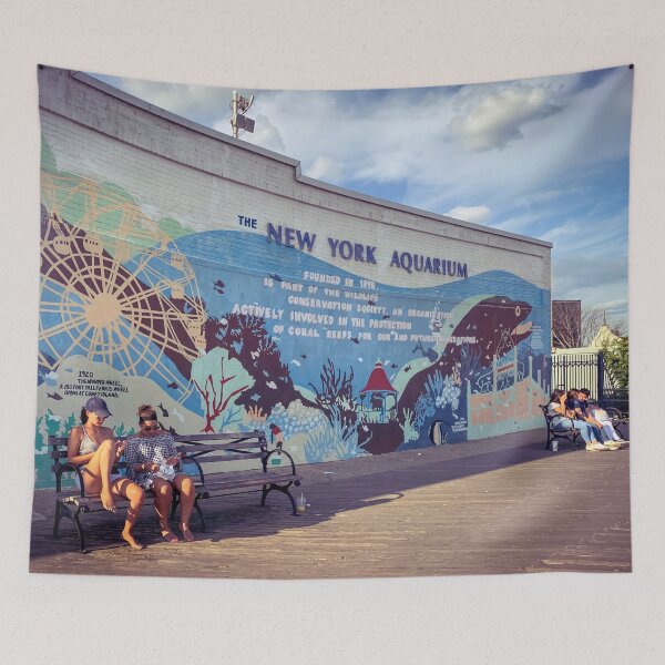 Item preview, Coney Island Beach Boardwalk Brooklyn NYC designed and sold by eleonoraingrid.
