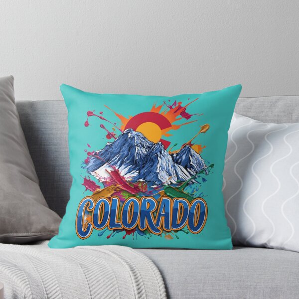 Item preview, Colorado Color Splash Design PNG Transparent designed and sold by Rocky Mountain Artistry.