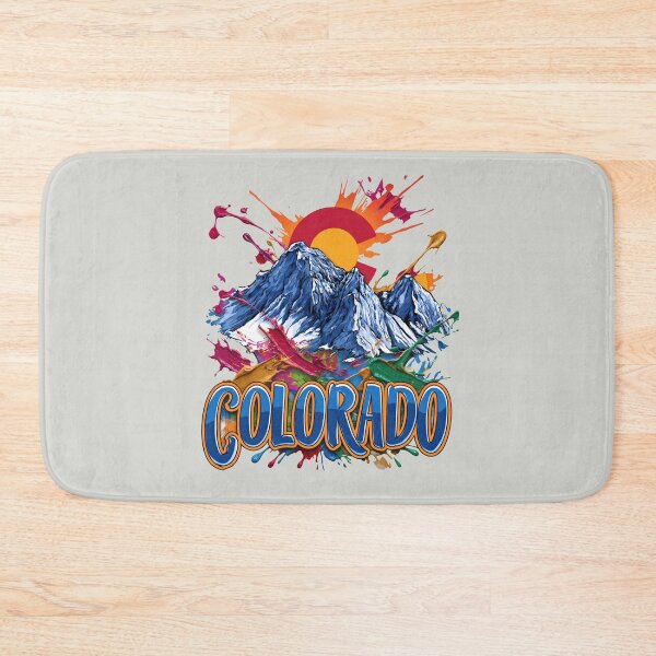 Item preview, Colorado Color Splash Design PNG Transparent designed and sold by Rocky Mountain Artistry.