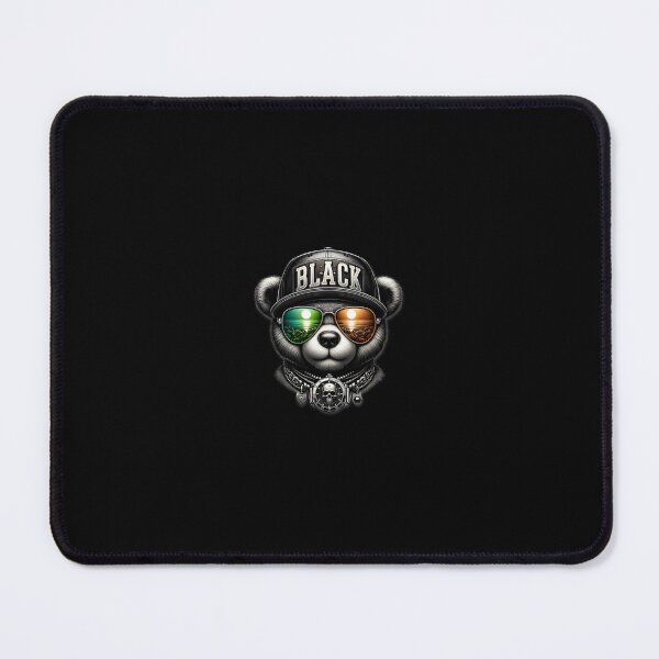 Item preview, Cool Black Cap Bear designed and sold by Velouria Universe.
