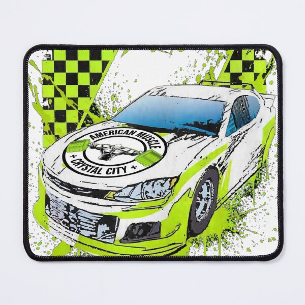 Item preview, American Muscle racing tee designed and sold by rinkerlugo.