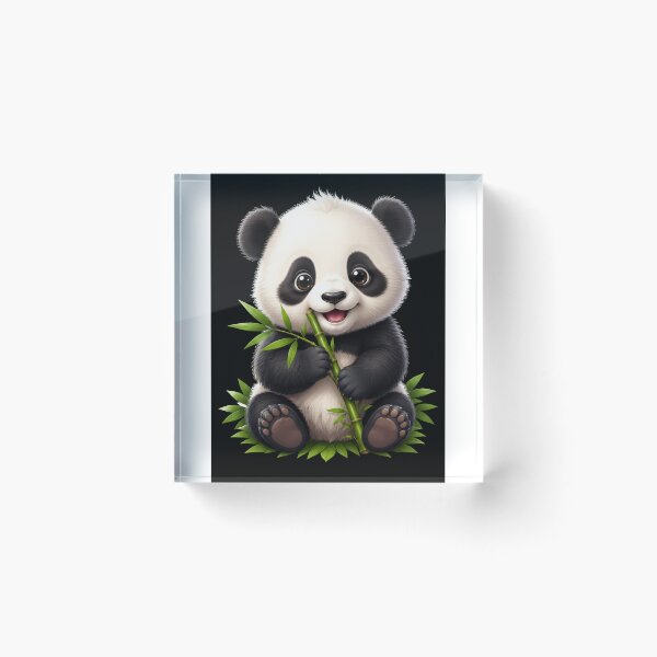 Item preview, soft cute panda animal ll Sweet, eye-catching cartoon panda graphic design designed and sold by everyone cloth house.
