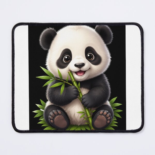 Item preview, soft cute panda animal ll Sweet, eye-catching cartoon panda graphic design designed and sold by everyone cloth house.