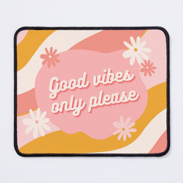 Item preview, Retro Good Vibes Only Please - 70s Flower Power Aesthetic designed and sold by MiaBellaGirl.