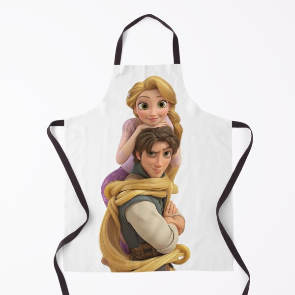 Item preview, Rapunzel and Flynn Rider Tangled Couple Long Hair 3D Character Design designed and sold by 4U---Store.