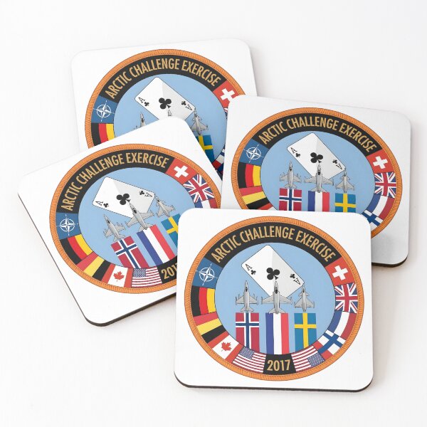 Item preview, Arctic Challenge Exercise 2017 NATO Military Patch designed and sold by CharlieDesings.